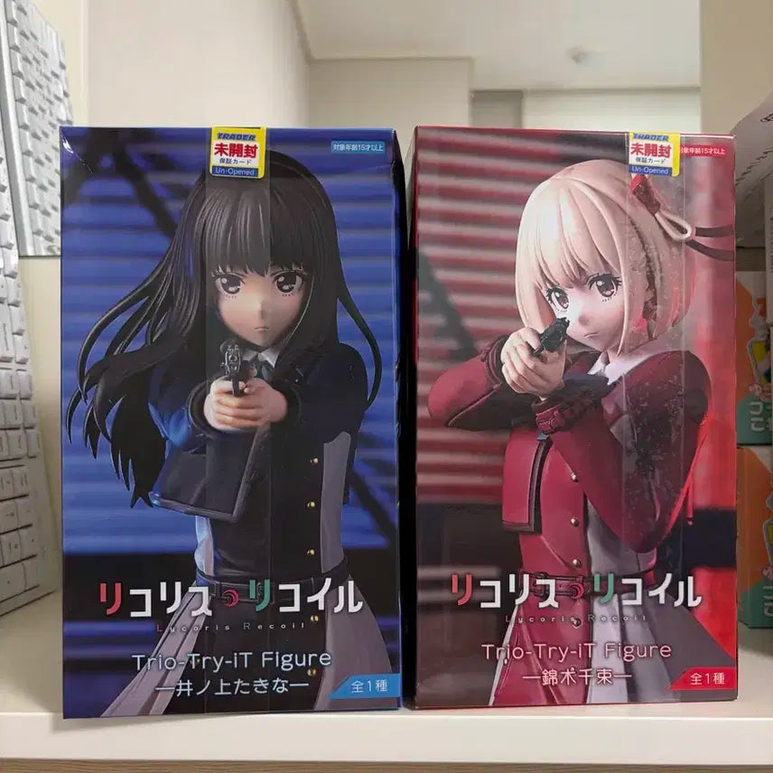 리코리스 리코일 피규어 타키나 치사츠 2종 세트 미개봉