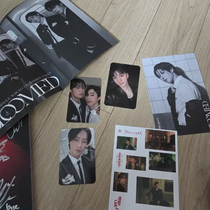 어센트 ASC2NT 친필사인 싸인 비매앨범 kpop 포카