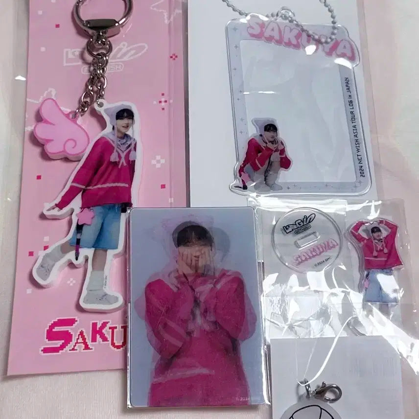 엔시티 위시 사쿠야 날개키링 로그인 엠디 일본 콘서트 랜덤토이