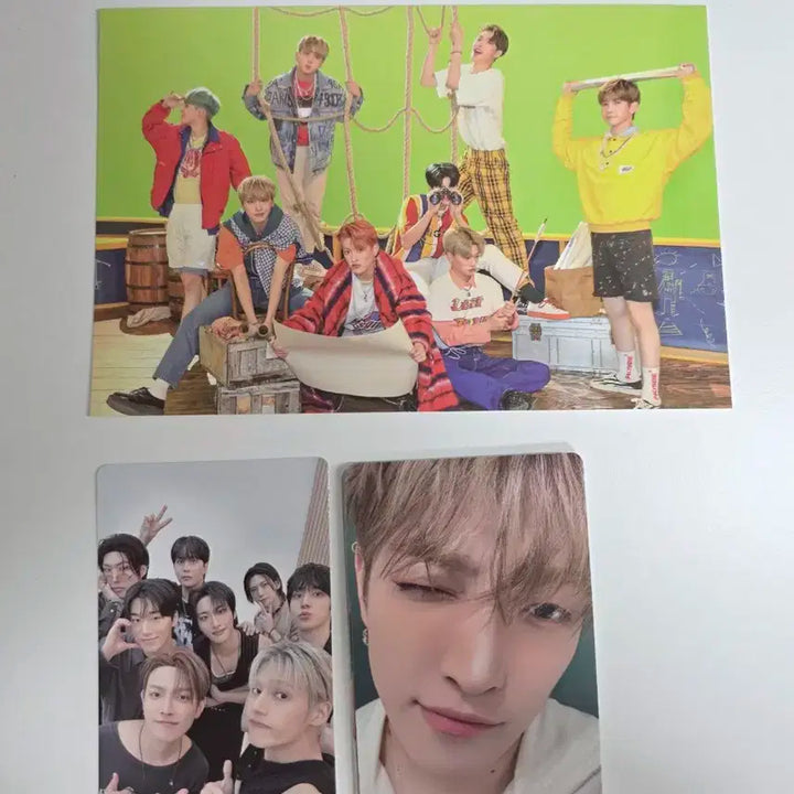 에이티즈 ateez 7주년 팝업 8room 스탬프 포카