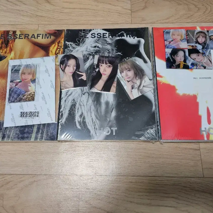 르세라핌 HOT앨범 세트 특전 포함