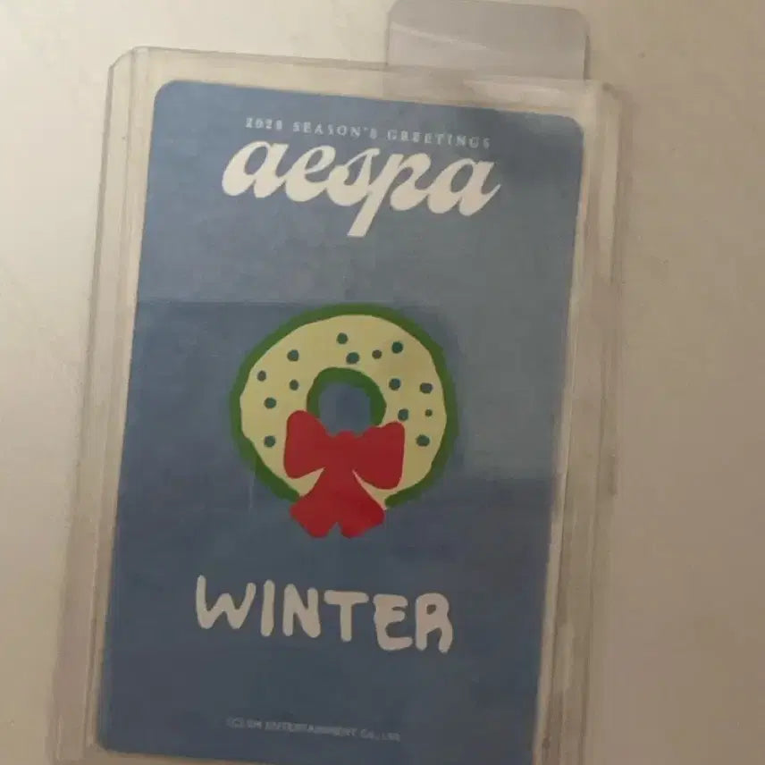 에스파 2023 시그 윈터포카 팝니다