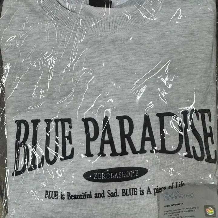 제로베이스원 zb1 더현대 팝업 맨투맨 티셔츠 제베원