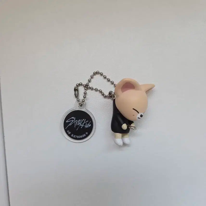 스키주(SKZOO) 대롱 키링 가챠 - 리빗(리노)