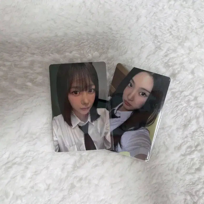 에스파 지젤, 닝닝 교복 포카 판매