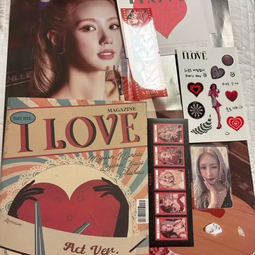 (여자)아이들 I LOVE 앨범 Act Ver.