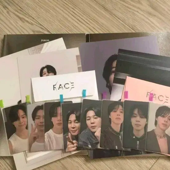 방탄소년단 지민 FACE 앨범 포토카드 풀세트