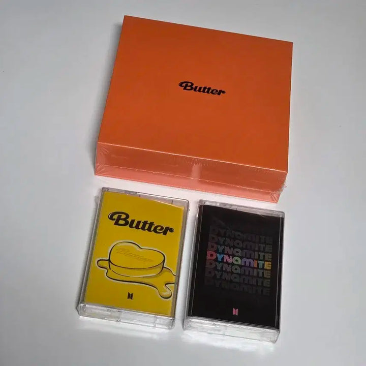 BTS 방탄 버터 미개봉 앨범 + 버터 다이너마이트 카세트 미개봉 일괄