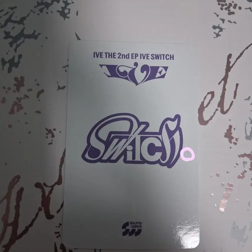 아이브 장원영 스위치 사운드웨이브 럭키드로우 포카