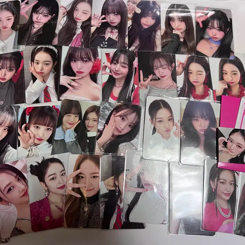 뒷장폭덤) 아이브 포카 일괄 양도 합니다 스위치 마인 아이엠 장원영