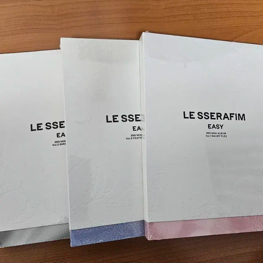 르세라핌 EASY 앨범 3종 미개봉
