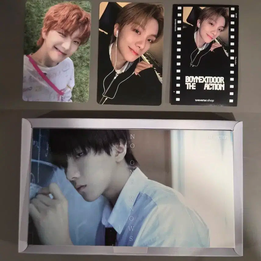 보넥도 디엑션(ver.프레임)/ 운학버전 포카+ 위버스특전 모두 운학