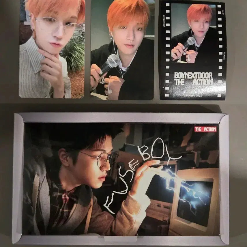 보넥도 디엑션(ver.프레임)/ 리우버전 포카+ 위버스특전 모두 리우