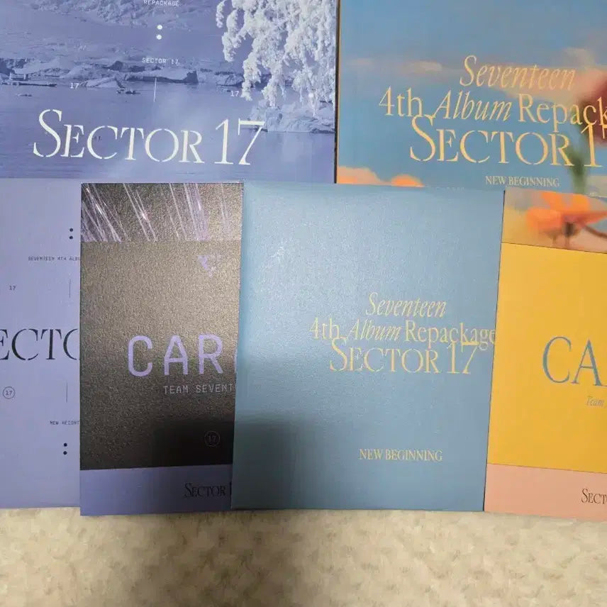 택포) 세븐틴 sector17 개봉앨범 2종 일괄 판매