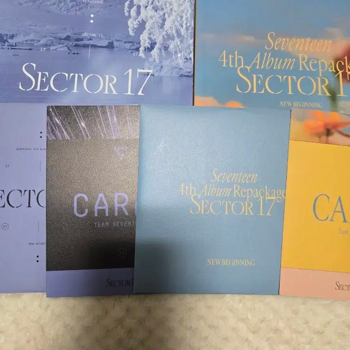 택포) 세븐틴 sector17 개봉앨범 2종 일괄 판매