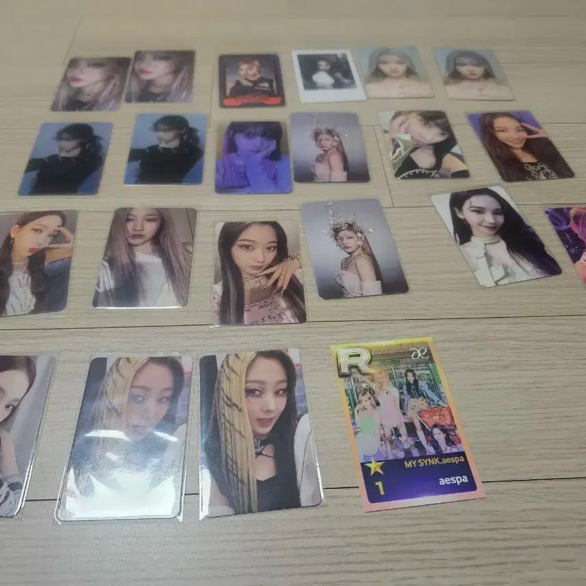 에스파 포카+응원봉+앨범 일괄 양도