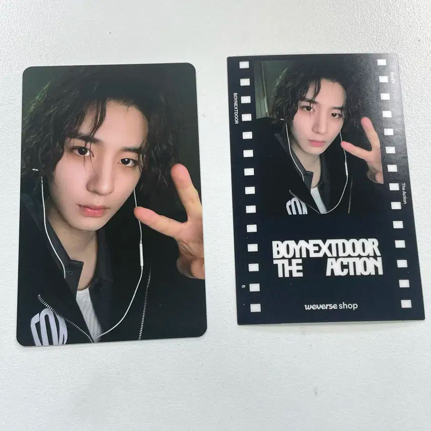 보넥도 이한 보이넥스트도어 디액션 위버스 특전 포카 프레임 세트