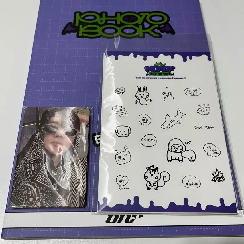 온앤오프 악동패밀리 포토북 + 네컷세트 + 포카세트