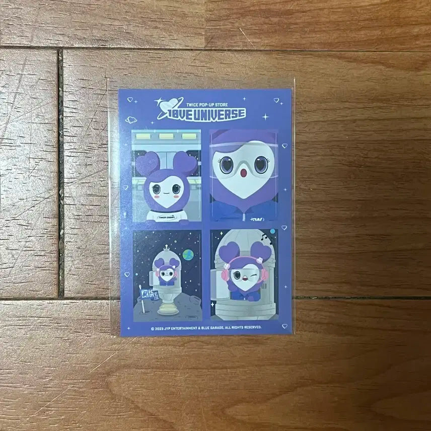 트와이스 TWICE 사나 라부리 10주년 팝업 스티커