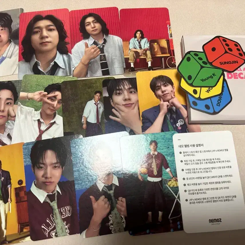 데이식스 더데케이드 네모반 다이스버전(도운, 큐알 미사용)