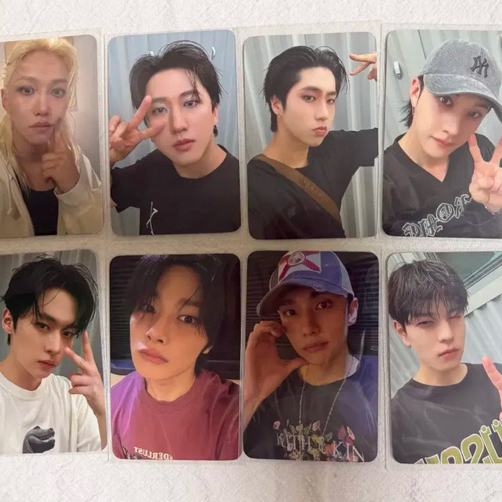 스키즈 사운드웨이브 일본이벤트 하이터치 1차 8장세트