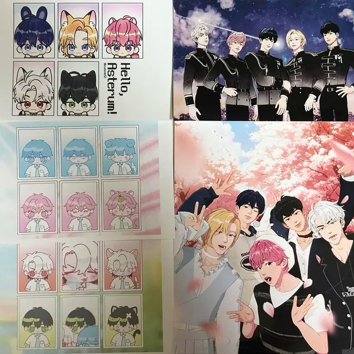 플레이브 프리쿠라 엽서 포카 프박 비공굿 일괄