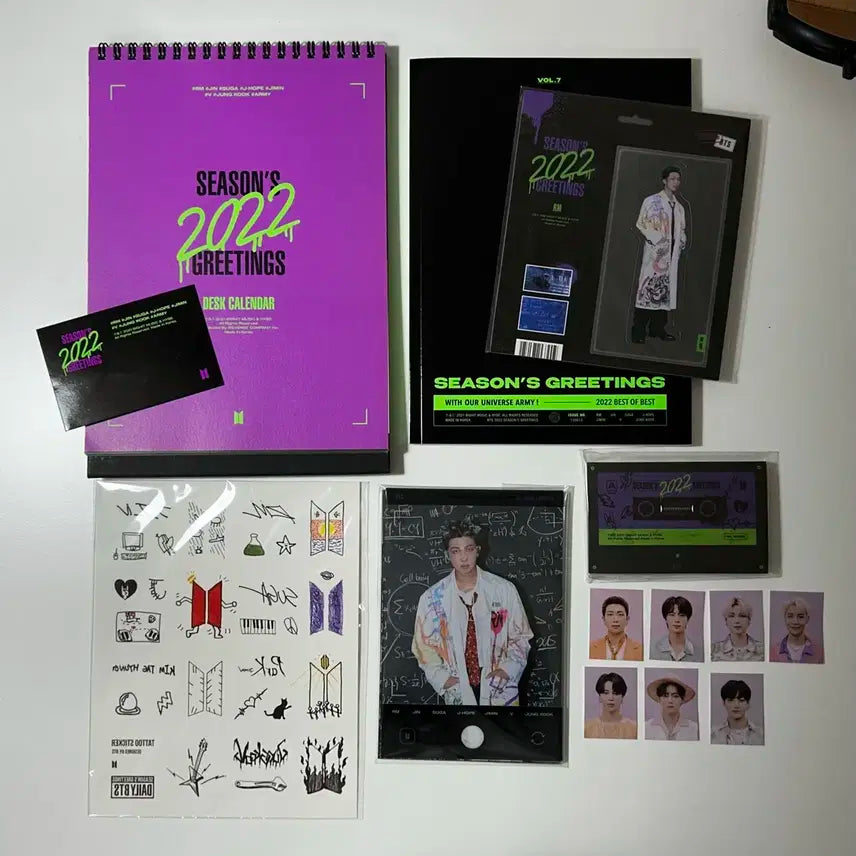 방탄소년단 시그 2022 BTS 2022 Season's Greeting