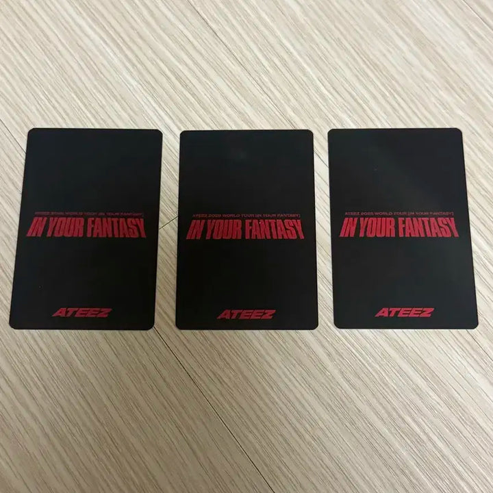 에이티즈 일본 콘서트 MD 랜덤 포카 트레카 우영