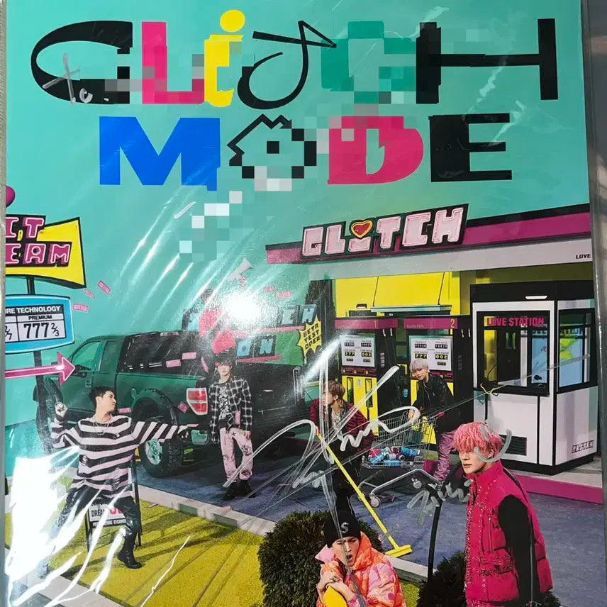 엔시티 제노 팬싸 친필 싸인 앨범