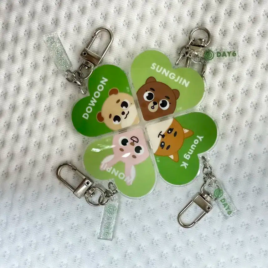 데이식스 일본 엠디 아크릴 키링 세트