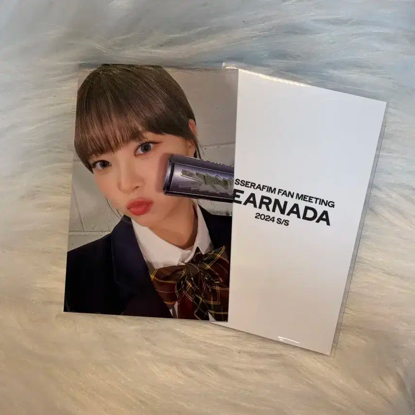 르세라핌 홍은채 피어나다 팬미팅 포토카드 2024