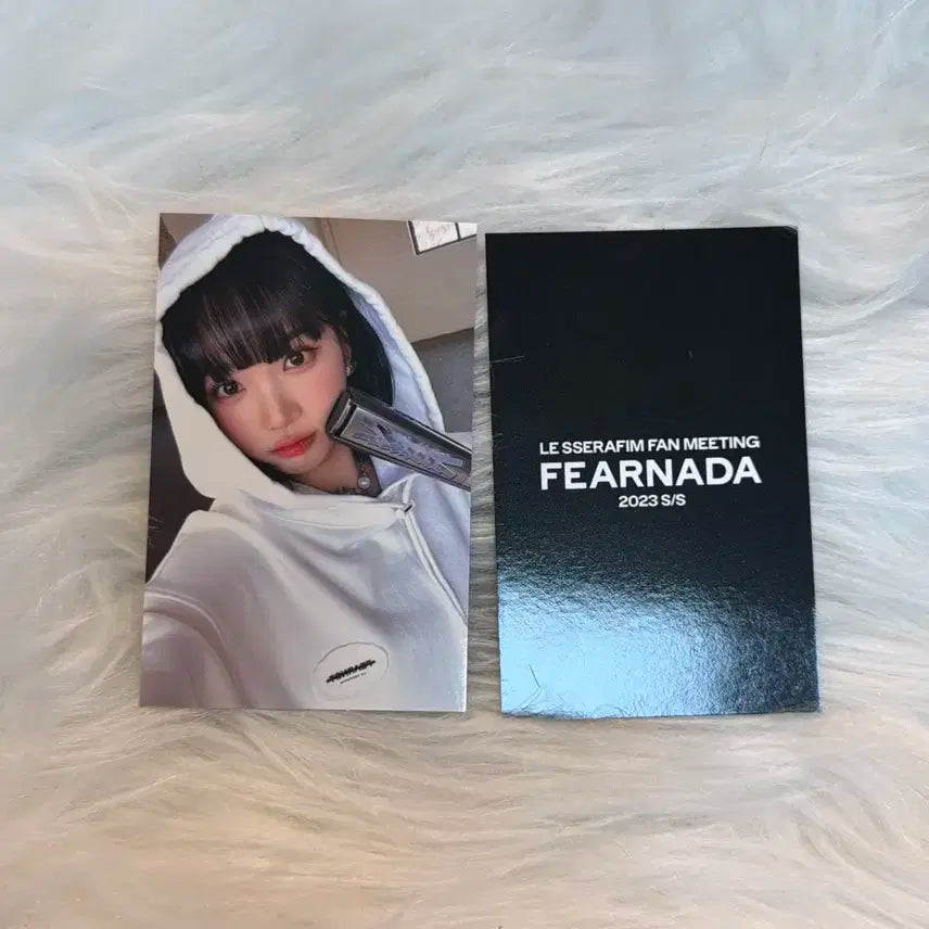 르세라핌 김채원 피어나다 팬미팅 포토카드 2023