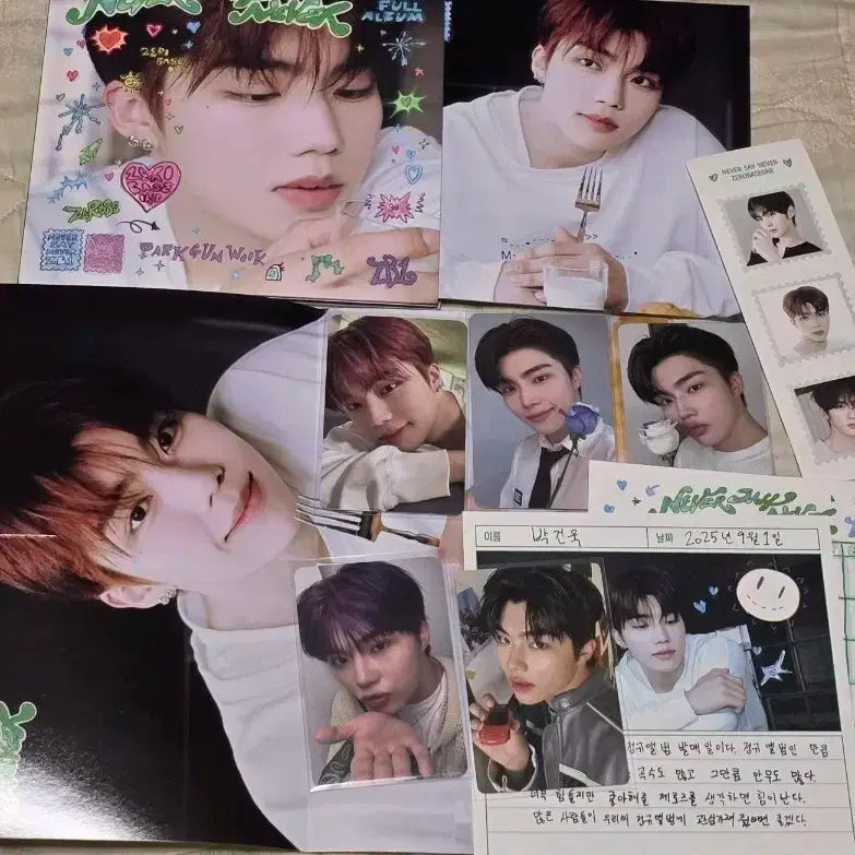 제로베이스원 박건욱 디지팩 앨범 제로즈3기 포카 양도