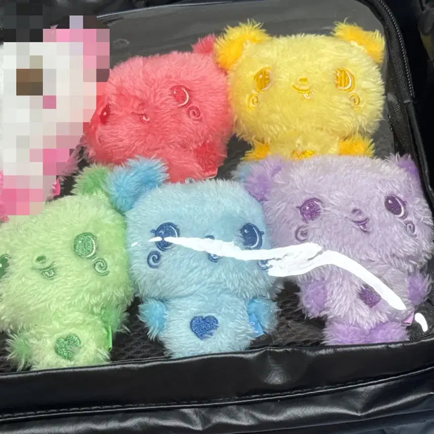 위시돌 컬러돌 팡이 5종 일괄