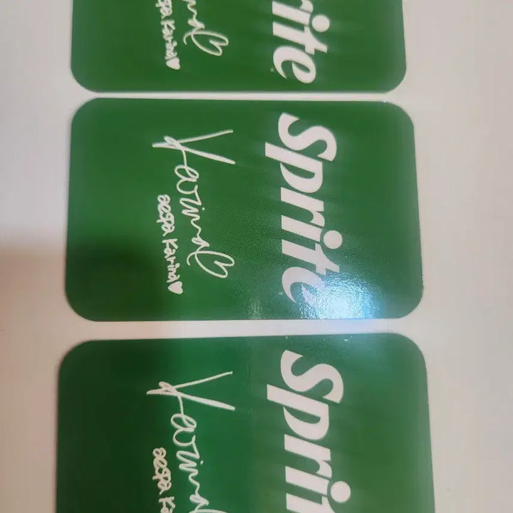 카리나 스프라이트 2차 포카 세트