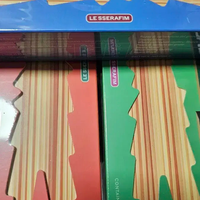 르세라핌 스파게티 SPAGHETTI 음반 3종 세트 미개봉 양도합니다.