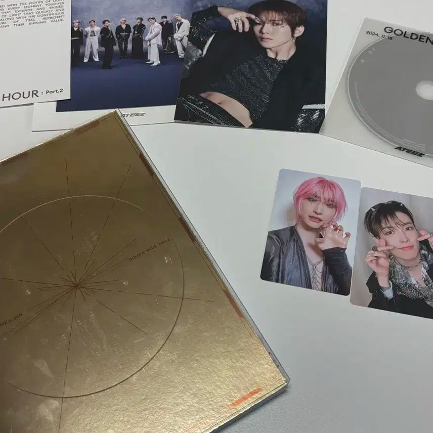 에이티즈 앨범 Golden hour: Part. 2