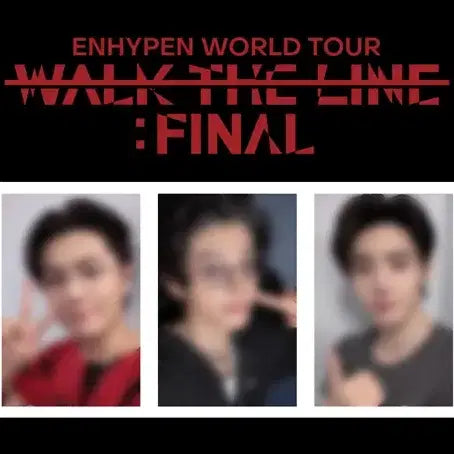 엔하이픈 월드투어 웤더라인 파이널 앙콘 엔진존 특전 포카 풀셋 양도