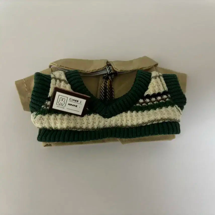 10cm 인형 옷 조끼!