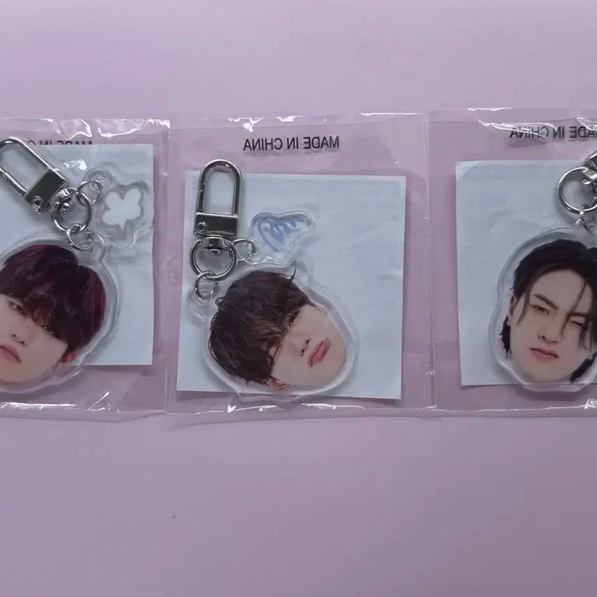 트레저 일본 토이캡슐 얼굴키링 윤재혁 정우 하루토 일괄