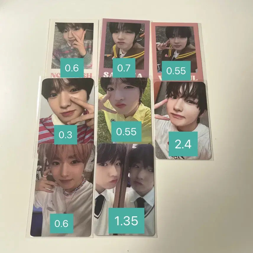 엔시티위시 사쿠야 포카 쿠지 5만원 특전 디마뮤 티셔츠 케타포 위버스