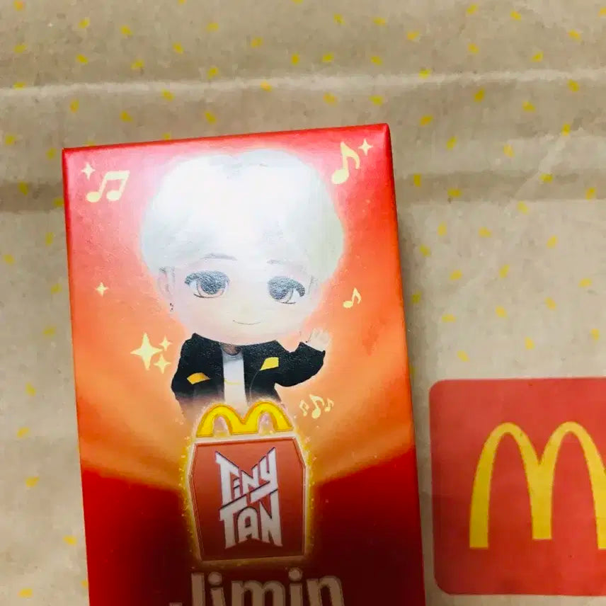 맥도날드 BTS TinyTAN 피규어 지민, bts jimin
