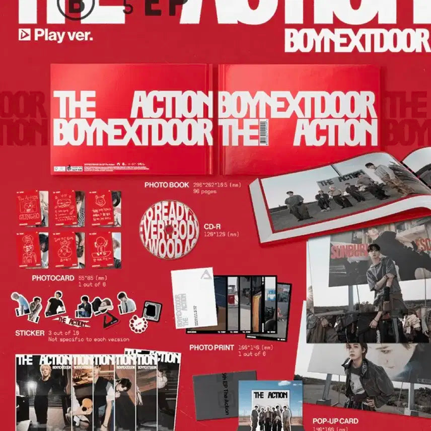 보넥도 디액션 일반반 앨범 개봉 풀구성