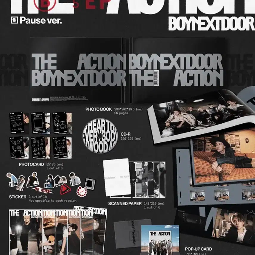 보넥도 디액션 일반반 앨범 개봉 풀구성