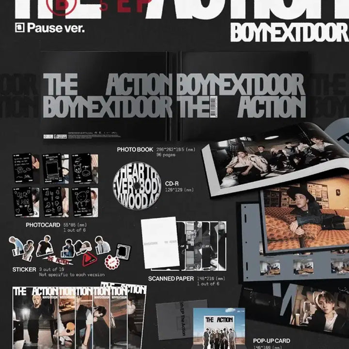 보넥도 디액션 일반반 앨범 개봉 풀구성