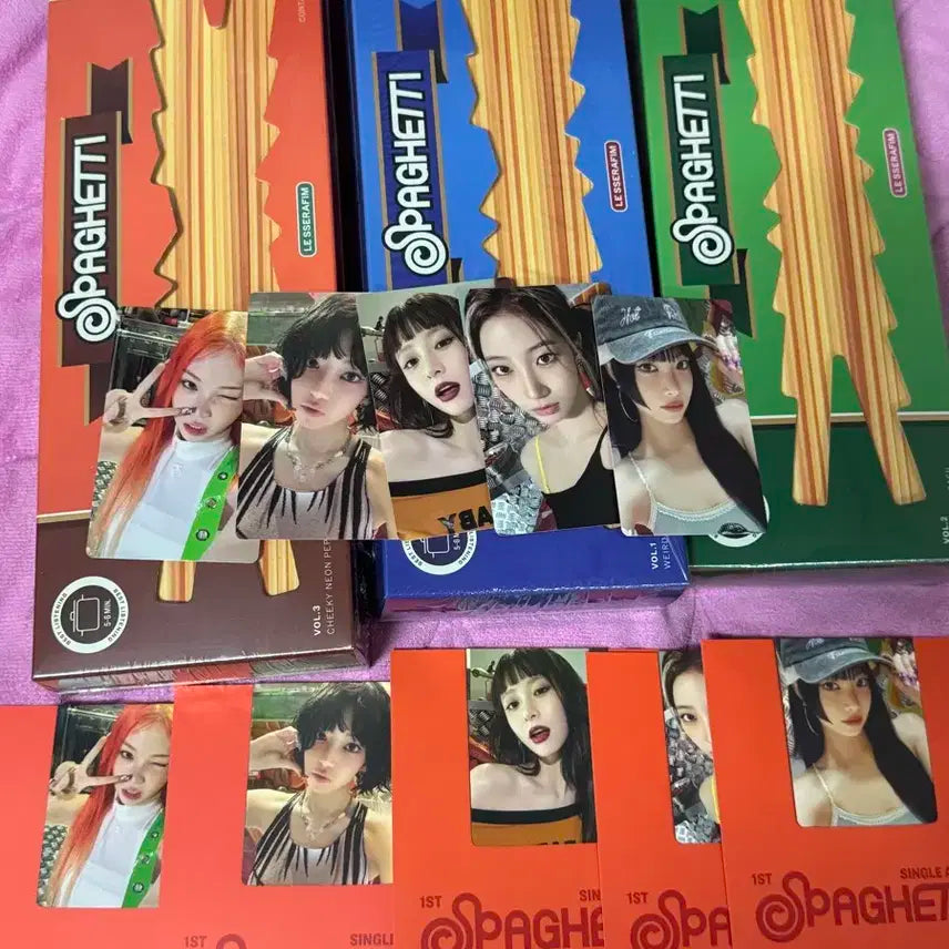 르세라핌 스파게티 미개봉 앨범 위버스 특전 양도