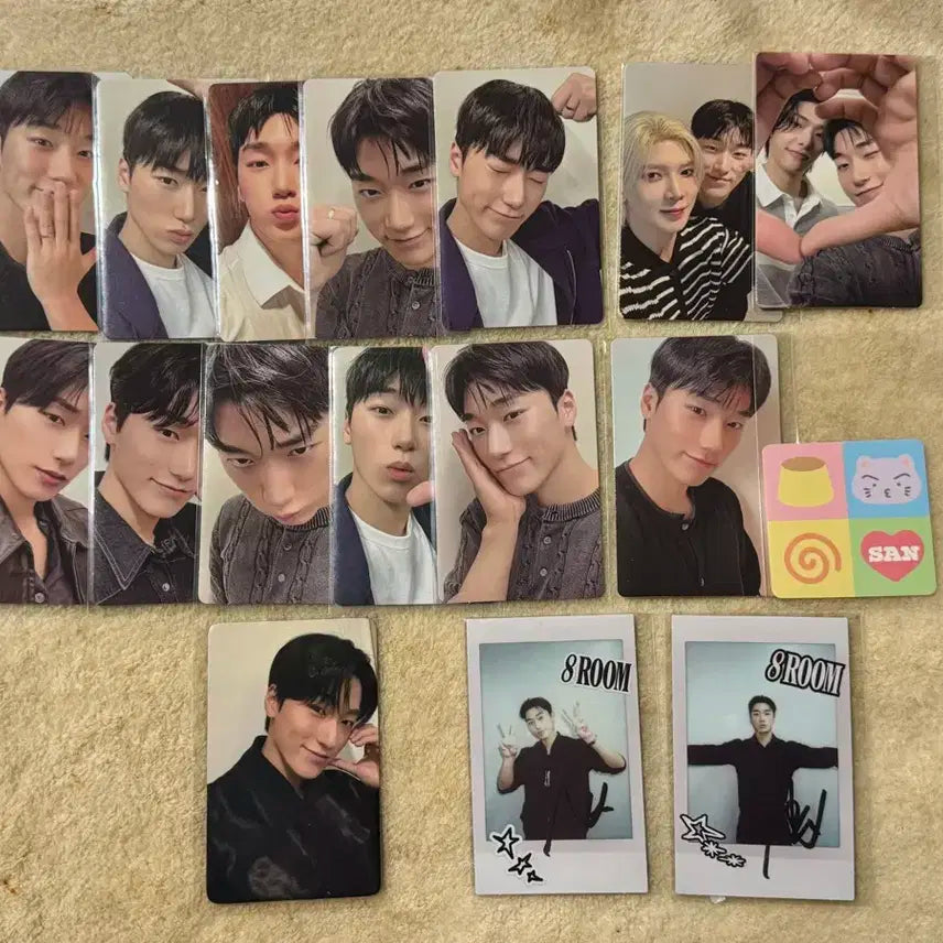 에이티즈 8room 팝업 최산 포카 세트 양도