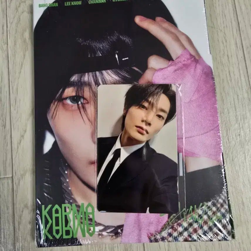 아이엔:))스트레이키즈 카르마 팬즈샵 럭드 포카