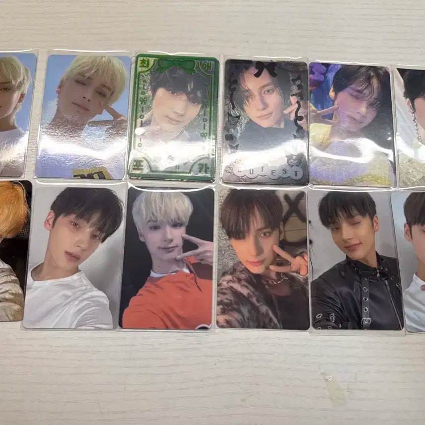 투바투 휴닝카이 포카 일괄판매