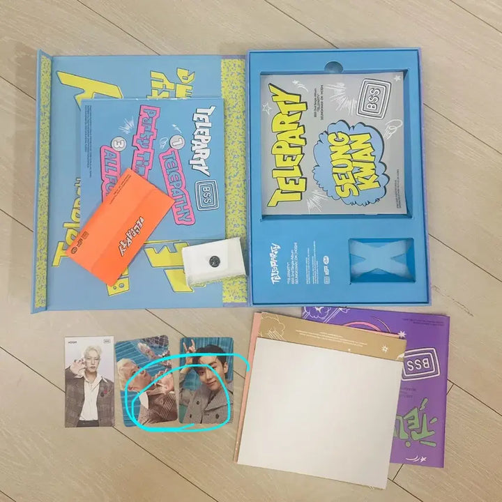 BSS Teleparty 부석순 친필싸인 앨범